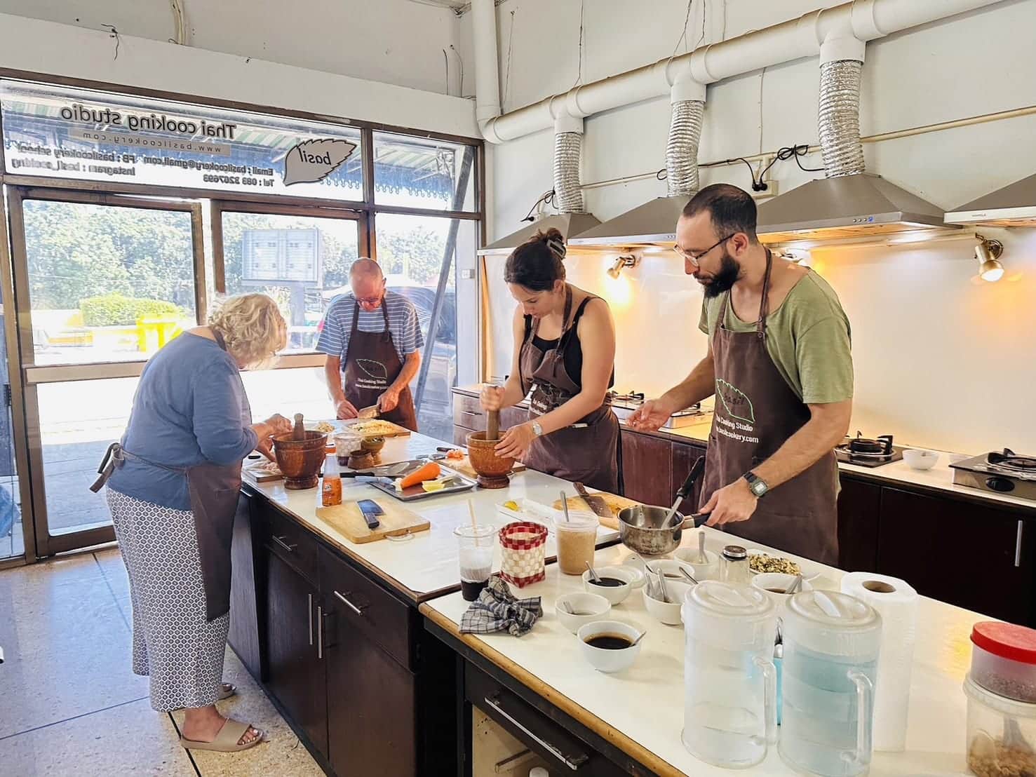 שיעור ערב עם basil cookery school - תמונה 5