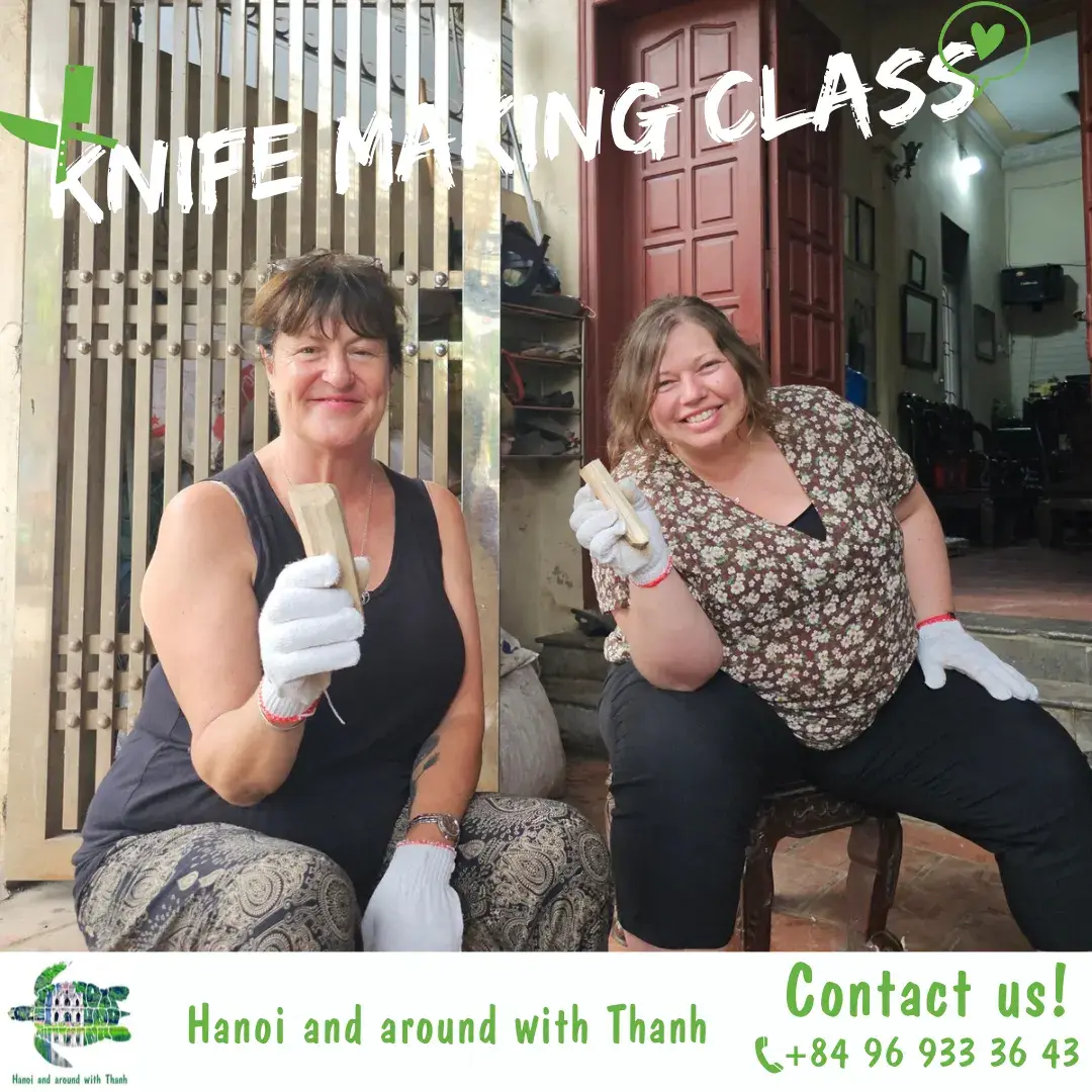 סדנת נפחות והכנת סכינים בהאנוי – Thanh Workshop - תמונה 2