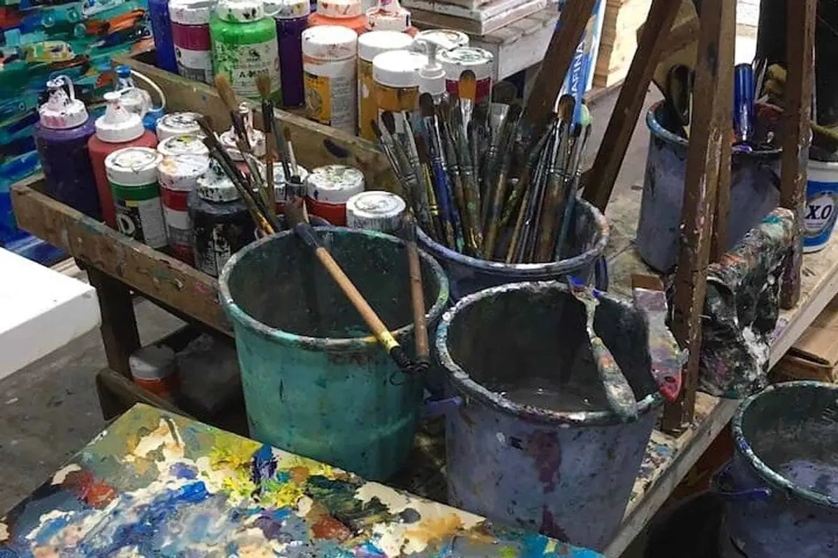 סדנת ציור עם PHAP Studio
