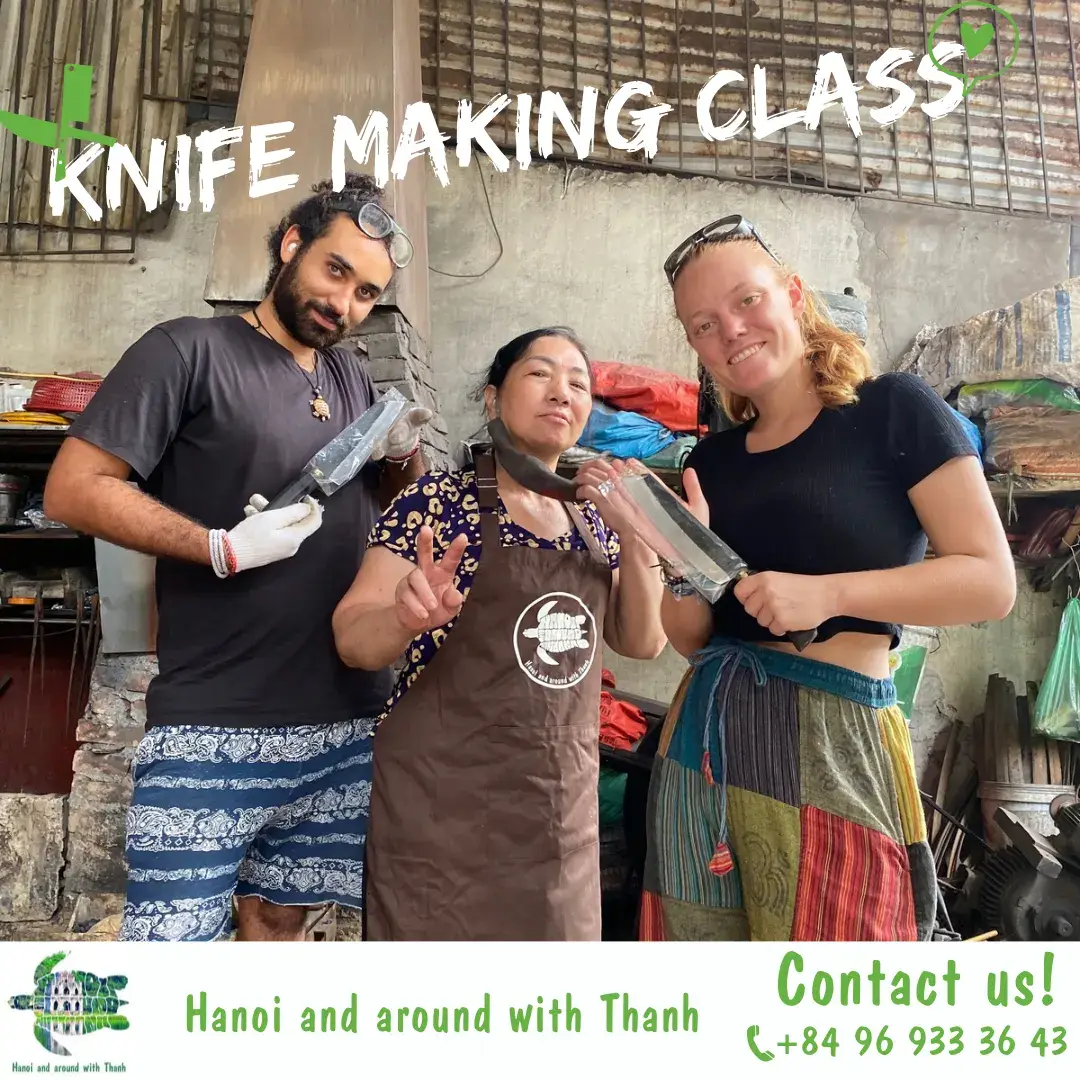 סדנת נפחות והכנת סכינים בהאנוי – Thanh Workshop - תמונה 3