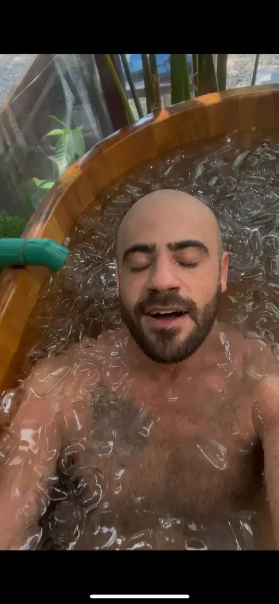 אמבטיית קרח ונשימות עם גיל - תמונה 5