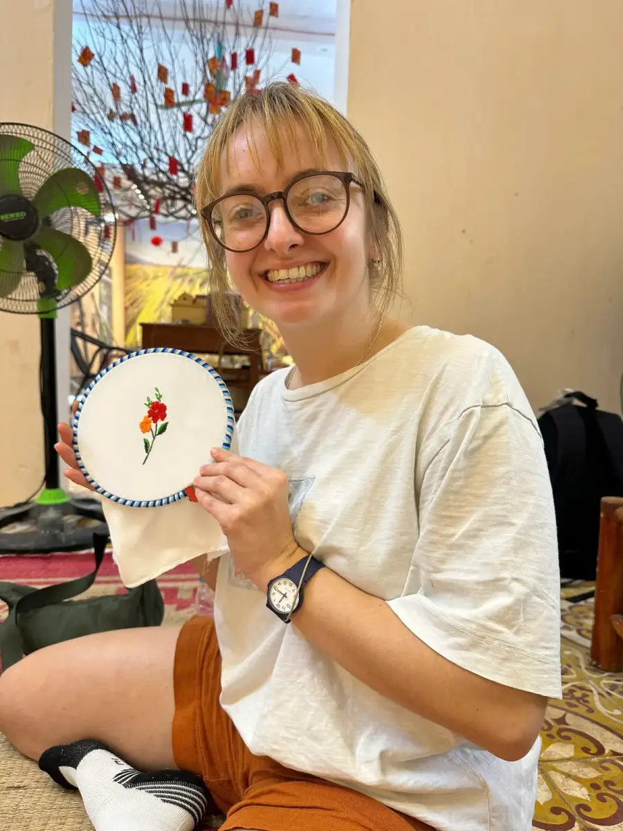 סדנת רקמה בטאם קוק: ללמוד את האומנות הווייטנאמית המסורתית בלב נין בין - תמונה 4