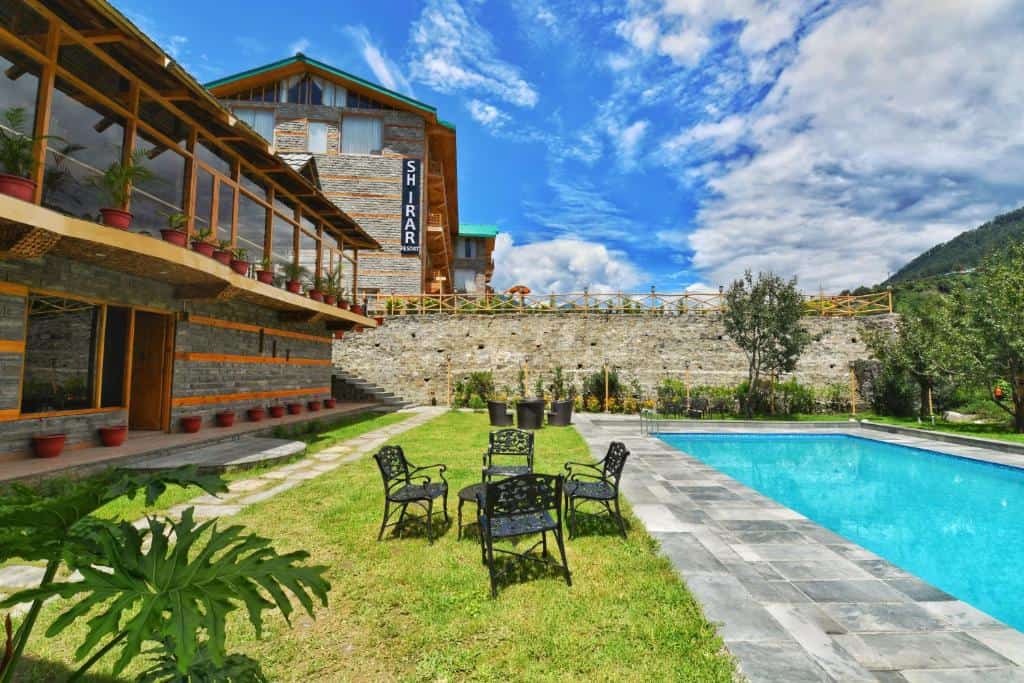 Shirar resort and spa ריזורטים במנאלי איסטקארד