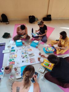 סדנת ציור בart of Intuition איסטקארד