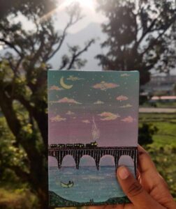 סדנת ציור בart of Intuition איסטקארד