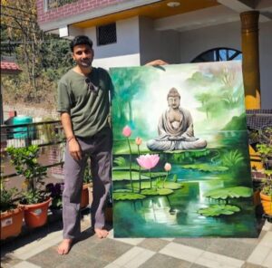 סדנת ציור אצל Rishikesh Artistry איסטקארד