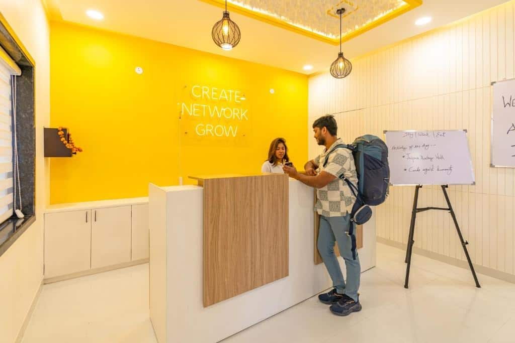 The Social Stays Jaipur הוסטלים שווים בג'איפור,הודו איסטקארד.